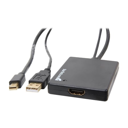 UPC: 0065030840330 | StarTech.com MDP2HDMIUSBA Mini DisplayPort to HDMI Adapter with USB Audio
