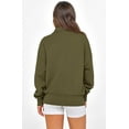 thumbnail image 6 of PRETTYGARDEN Womens Half Zip Oversized Sweatshirts Fleece Hoodies Trendy Long Sleeve Pullover Tops Y8k Fall Outfits, 6 of 7