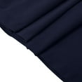 thumbnail image 6 of Mrat Jean Skirt for Women Women's Solid Pleated Loose Girls' School Uniform Skirts Hem Long Half Length Bodycon Short Mini Skir Skirt Bodycon Wrap Navy 2XL, 6 of 7