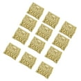 thumbnail image 4 of Candy Box, Candy Storage Container Special Cute Perfect Multi-layer With Unique Shape For Wedding Bridal Shower Supplies For Your Guests Gold Square, 4 of 8