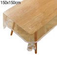 thumbnail image 2 of AMERTEER Table Cloth Waterproof Oil-proof Heat-insulated PVC Transparent Rectangle Lace Dining Table Cloth for Kitchen, 2 of 13