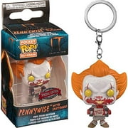 Funko Pop Keychain: Horror It - Pennywise with Skateboard