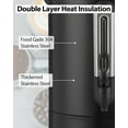 thumbnail image 3 of 80 Cups Coffee Urn, 12L/3.2 Gallon Double Wall Commerical Coffee Maker, Stainless Steel Hot Water Urn, Large Coffee Maker for Buffet Catering, meeting, wedding, 3 of 5