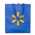 thumbnail image 6 of Walmart Reusable Shopping Bag, Foldable Grocery Tote Bag, Blue, 6 of 9
