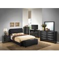 thumbnail image 2 of Black King-Sized Bed Offering Robust Construction and Lasting Support for Relaxation, 2 of 7