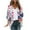 BH-Multicolor#cardigans for women trendy, variant on lcziwo Sales of The Day Lightning, Ladies Shawl Cardigan Summer Light Weight Swimsuits Coverups Chiffon Kimono Cardigans Floral Print 3/4 Sleeve Tops Bluse Multicolor XL