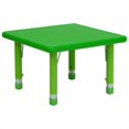 thumbnail image 1 of Bowery Hill Table d'Activités Carrée de 24" x 24" en Vert, 1 of 3