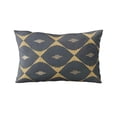 thumbnail image 5 of Plutus Brands Blue Plutus Cube Diamond Luxury Throw Pillow 26 in x 26in, Double Sided 26" x 26", 5 of 9