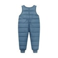 thumbnail image 2 of Uccdo 6M-4T Baby Boys Girls Winter Down Snow Pants Overalls Snowsuit, Toddler Warm Lightweight Down Jumpsuit Zipper Snow Bib Pants, 2 of 8