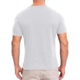 thumbnail image 4 of pstuiky camiseta de hombre, Camisa casual de manga corta para hombre, estilo bolos vintage, estilo playero cubano, con botones, para verano ropa de hombre m, 4 of 6
