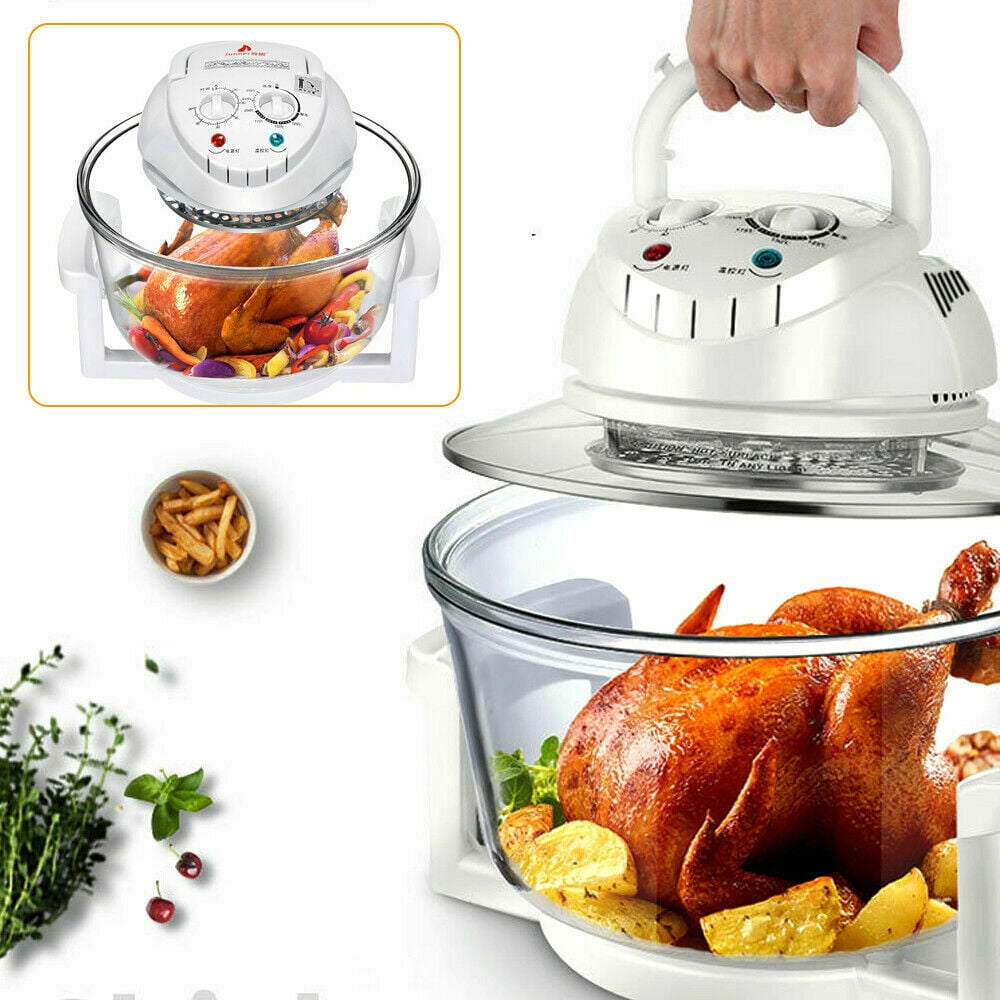 Oukaning L Electric Glass Air Fryer Turbo Steamer Roaster Hot Sex Picture