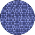 thumbnail image 1 of Ahgly Company Indoor Round Patterned Light Slate Blue Area Rugs, 8' Round, 1 of 6