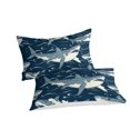 thumbnail image 2 of Home Bedding Set Fish Shell Comforter Cover Set Teen Adult Creative Seafloor Bedspreads,King (90"x104"), 2 of 5