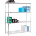 thumbnail image 7 of Nexel Industries 24608C Plate Starter Shelf Unit, Chrome - 24 x 60 x 86 in., 7 of 7