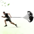 thumbnail image 2 of Football Basketball Running Physical Training Resistance Umbrella (Black), 2 of 9