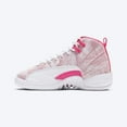 thumbnail image 2 of Nike Kids Shoes AJ 12 Retro 4.5 Big Kid White/Arctic Punch/Hyper Pink, 2 of 8