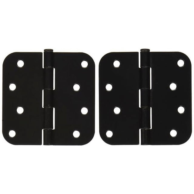 Deltana S44R51B Charnière Ronde 4 x 4 x 0.62 Po Acier-US1B