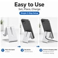 thumbnail image 5 of TIKA Aluminum Desktop Solid Portable Universal Desk Stand, 5 of 6