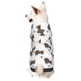 thumbnail image 1 of Fotbe Dachshund Dog Sudadera con Estampado para Perros Pequeños – Suéter con Capucha para Mascotas, Tela Suave de Forro Polar con Bolsillo-Large, 1 of 7