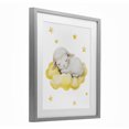thumbnail image 2 of Stupell Industries Eclectic Sleeping Sheep on Yellow Cloud Gray Framed Print Under Glass, 17 x 21, by LSR Design Studio, 2 of 8