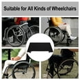 thumbnail image 3 of Beaupretty Durable Black Universal Wheelchair Tray Table with Cup Holder for Easy Mealtime Setup, 3 of 8