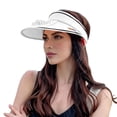 thumbnail image 3 of Rechargeable Fan Sun Hat for Women Wide Brim Empty Top Outdoor Summer Cap, 3 of 9