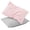 Gray & Pink, variant on Tillyou 2 Pack Microfiber Toddler Pillowcase with Envelope Closure, 13" x 18" Ultra Soft Travel Pillow Case for Boys and Girls, Gray & Pink