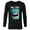 Black, variant on Disney and Pixar’s Monsters, Inc. Sulley Top Scarer - Long Sleeve T-Shirt for Men - Customized-White