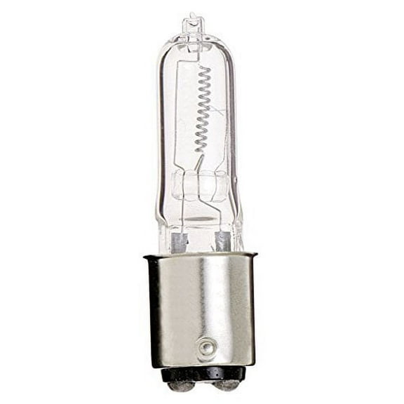 (10 Pack) Q100CL/DC - 120-Volt - Halogen JD Type T4 - BA15D - DC Bayonet B...