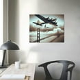 thumbnail image 4 of Nawypu  Funny Wall Art For Living Room - B-17 Flying Fortress Air Force Fighter Military Bomber Plane : Canvas Prints Art For Dinning Room, 4 of 6