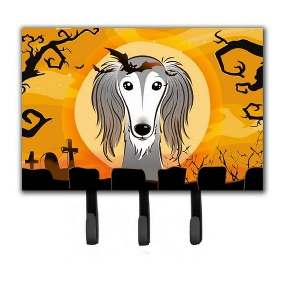 Carolines Treasures BB1787TH68 Halloween Saluki Leash & Key Holder