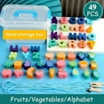 thumbnail image 5 of EGNMCR Bead String Rope And Building Blocks For Children DIY Baby Early Education Puzzle Toys Wrap Beads Thread Beads And String Beads With Large Particles Bead string, 5 of 5