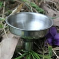 thumbnail image 3 of Funnel Wide Mouth Liquid Transfer Stainless Steel Heat Resistant Filler for Kitchen-6 Oz, 3 of 8