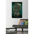 thumbnail image 2 of The Wizarding World: Harry Potter - Slytherin Snake Crest Wall Poster with Push Pins, 22.375" x 34", 2 of 3