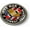 Metal Bezel, variant on Iraq War Combat Veteran 3D Domed CAR Emblem Badge Sticker Round Flexible Round