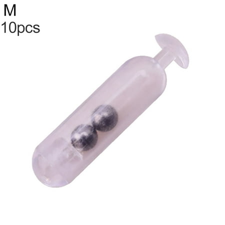 10Pcs Fly Fishing Soft Lure Baits Rattles Sound Maker Insert Tube Accessories - Soft Bait Sound Bar