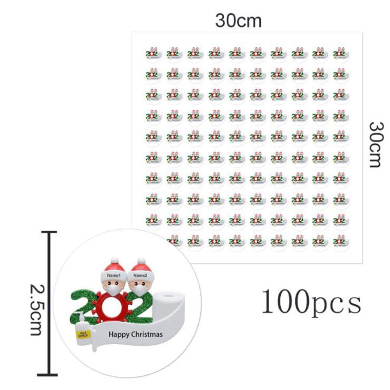 500pcs Gold Foil Merry Christmas Stickers Seal Labels Xmas Card Gift Box Decor.j
