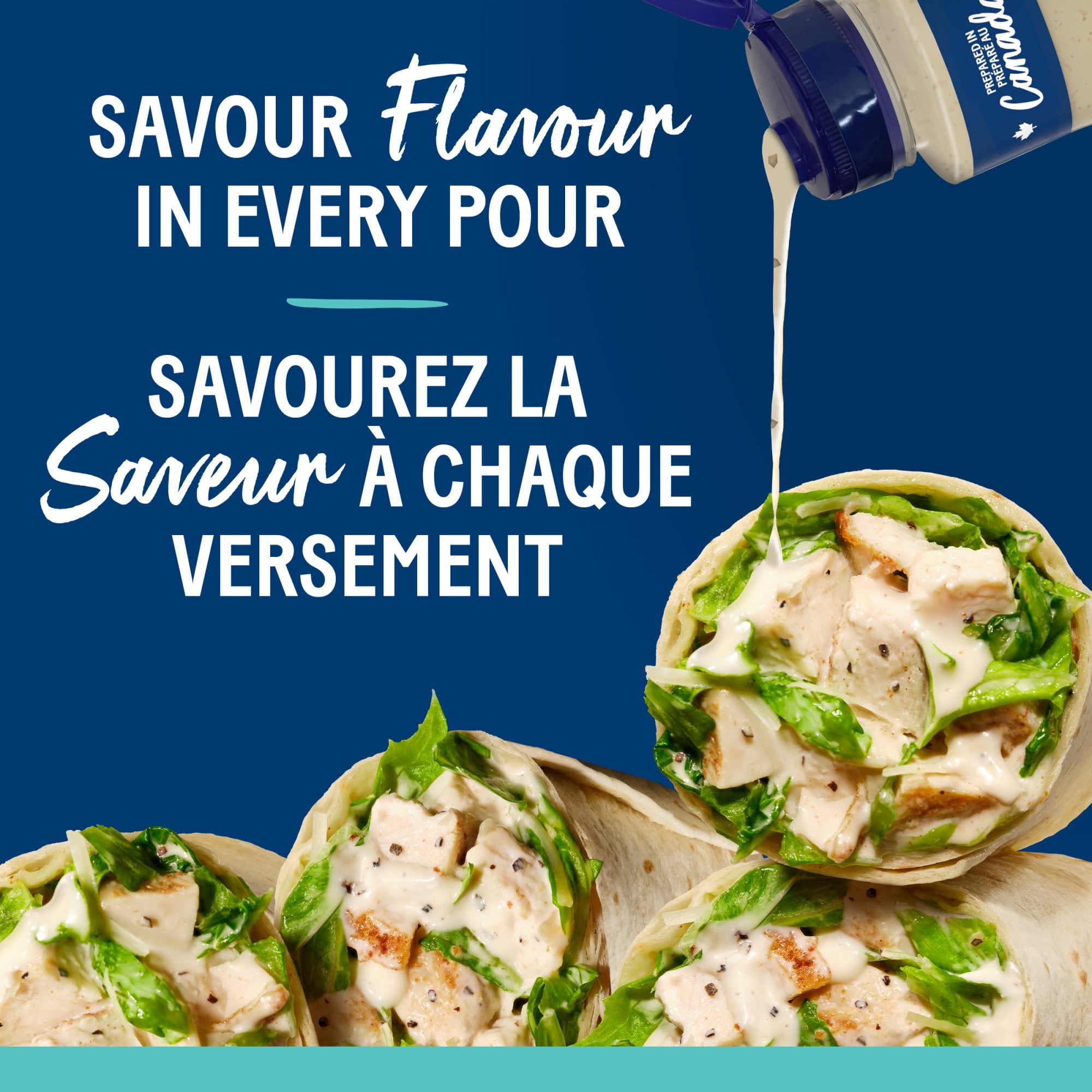 Vinaigrette César Crémeuse, Bouteille