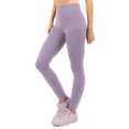 thumbnail image 4 of Yoga Leggings with Pockets High Waist Tummy Control Super Soft Stretchy Skinny Workout Yoga Pants 28" Lavender Large, 4 of 4