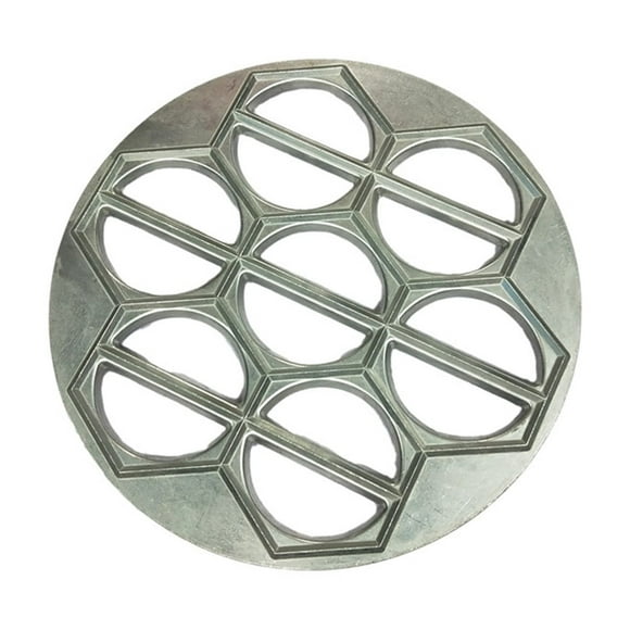 Ravioli Maker Dumplings Mold, Ongmies Ravioli Maker Dumplings Metal Ravioli Maker Metal Dumplings Maker Handmade Dumpling Cutter Dumpling Maker Machine Ravioli Cutter, Silver