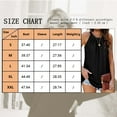 thumbnail image 3 of TEMOFON Women Sleeveless Tops Summer Casual Tank Top Round Neck Blouses Trend Solid Black Tee Shirts for Women Size L, 3 of 3