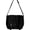 Black, variant on Messenger Bag For Unisex Casual Canvas Flap‑over Satchel Adjustable Strap Large Capacity Bag