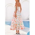 thumbnail image 5 of PRETTYGARDEN Womens Spring Boho Maxi Dress Eyelet Floral Long Flowy Sundresses Summer Beach Vacation Clothes, 5 of 8