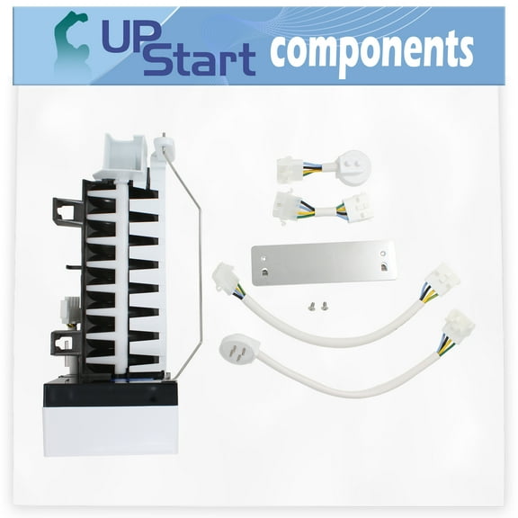 4317943 Refrigerator Ice Maker Replacement for Whirlpool 8ED27DQXFW01 - Compatible with W10190952 Icemaker