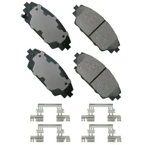 Disc Brake Pad Set Fits select: 2014-2018 MAZDA 3, 2016-2021 MAZDA CX-3