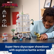LEGO Marvel Spider-Man vs Hulk Epic Clash - Super Hero Building Toy for Boys & Girls, Ages 8+ Includes 5 Minifigures & Hulk Figure - Spiderman Toy for Fans - Gift for Birthdays - 76350
