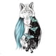 thumbnail image 1 of Tatuaje Temporal Impermeable Hombres Mujeres Falso Pegatina Lobo León Tigre, 1 of 4