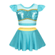 thumbnail image 4 of 2024 traje de baño para niña, traje de baño, traje de baño de princesa de verano, Bikini blanco como la nieve Rapunzel, lindo traje de baño, conjunto de ropa de hadas, 4 of 5