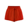 thumbnail image 5 of No Boundaries Linen Short, Women's and Women's Plus, 5 of 5