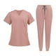 thumbnail image 2 of Uniforme de enfermera,Conjunto de uniforme de enfermera,pantalón largo,parte e inferior del uniforme,Traje de trabajo de enfermera para mujer,ropa de trabajo para spa y peluquería de, 2 of 8